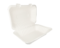 Menubak 1-vaks 230x155x83mm Suikerriet PFAS-vrij (50 stuks) - thumbnail