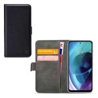 Mobilize Classic Gelly Wallet Book Case Motorola Moto G71 5G Black - thumbnail