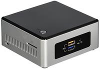 Intel Boxnuc5Cpyh Nuc Pc/Workstation Barebone, N3050, 1.6 Ghz Ucff, Bga 1170, Zwart/Zilver - thumbnail