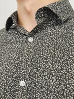 J&j Premium Jprblablackpool Stretch Ls Shirt Sn 12260625 Overhemd Peat Slim Fit - thumbnail
