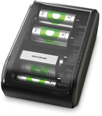 GP Batterijlader USB Universeel - zonder batterijen - 3503079