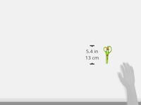 Apli Kids kleuterschaar 13 cm, op blister - thumbnail