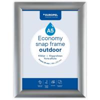 Europel clicklijst Economy, waterdicht, lijst 25 mm, ft A5, zilver - thumbnail