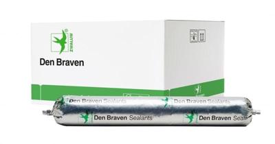 ZWALUW DEN BRAVEN BUTYLENE-X 1-component kit grijs worst 550 ml