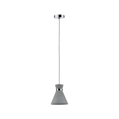 Paulmann Verve 70890 Hanglamp LED E27 20 W Beton-grijs, Chroom Paulmann Verve 70890 Hanglamp LED E27 20 W Beton-grijs, Chroom