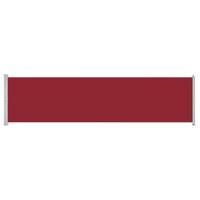 VidaXL Tuinscherm uittrekbaar 600x160 cm rood - thumbnail