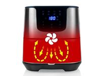 Airfryer Princess 182060 1700 W 5,5 L Zilverkleurig - thumbnail