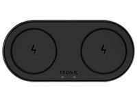 TRONIC Draadloos Qi laadpad (Zwart) - thumbnail