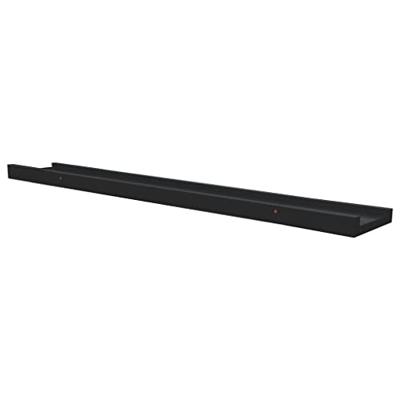 VidaXL Fotoplanken 2 st 80x9x3 cm mdf zwart