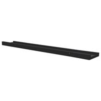 VidaXL Fotoplanken 2 st 80x9x3 cm mdf zwart - thumbnail