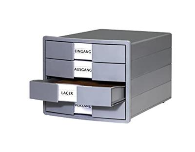 HAN IMPULS KARMA 10128-18 Ladebox Zwart DIN A4, DIN C4 Aantal lades: 4