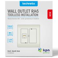 Technetix RJ45 wandcontactdoos - thumbnail
