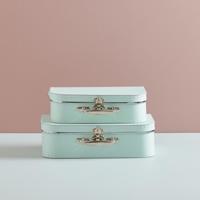 Kid’s Concept 1000552 opslagdoos Opbergtas Groen Rechthoekig Nikkel, Papier, Polyester, Roestvrijstaal, Staal - thumbnail