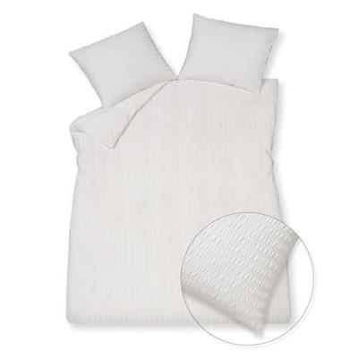 Vandyck Vandyck Dekbedovertrek Pure 80 Seersucker white 1-persoons (140x200/220 )