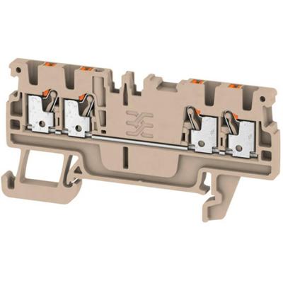 Weidmüller 1552690000 Doorgangsklem 3.5 mm Spanveer Grijs 100 stuk(s) Piece