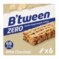 Tussendoortje hero b&apos;tween witte chocolade zero | 10 stuks - thumbnail