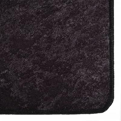 Vloerkleed wasbaar anti-slip 120x180 cm antracietkleurig - thumbnail