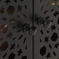 Dressoir 60x35x75 cm massief mangohout - thumbnail