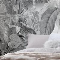 Komar fotobehang lac tropical black & white 200x270 cm - thumbnail