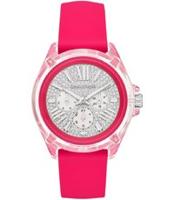 Horlogeband Michael Kors MK6677 Silicoon Roze 20mm - thumbnail