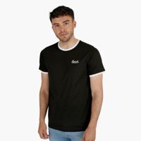 Heren T-shirt Kapitein | Zwart/Wit - thumbnail