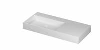 Wastafel INK United 1000x450x110 mm Mat wit 0206402 - thumbnail