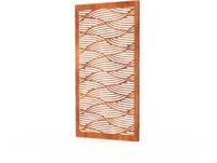 Gerofence Cortenstaal Corten Waves Schutting 100 x 0,5 x 180 cm Geroba - Geroba - thumbnail