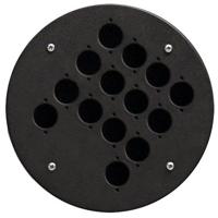 Procab CRP314 plaat voor CDM300 met 14x D-size gat - thumbnail