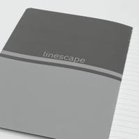Sigel LS307 Notitieboekje Linescape Softcover 2 stuk(s) DIN A5 Gelinieerd Donkergrijs, Lichtgrijs Aantal paginas: 34 - thumbnail