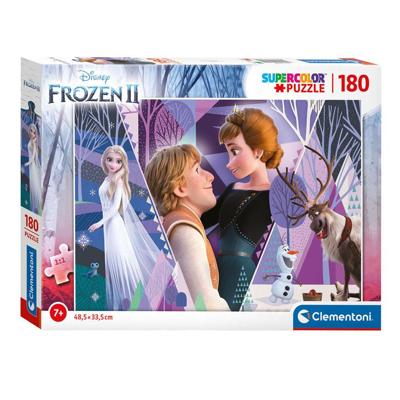 Clementoni legpuzzel super color frozen 2, 180st. Clementoni legpuzzel super color frozen 2, 180st.