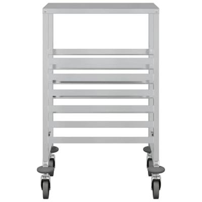 Dienbladenwagen met 6 GN-bakken 39x55x87 cm roestvrij staal