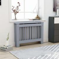 Radiatorombouw 112x19x81,5 cm MDF grijs - thumbnail