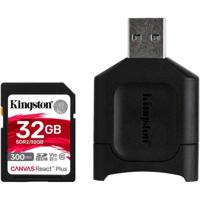 Kingston Canvas React Plus 32 GB SDHC geheugenkaart - thumbnail