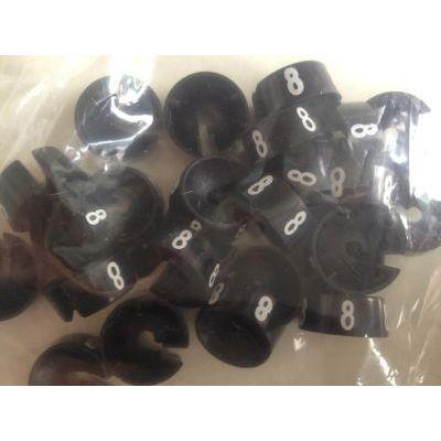 MB zwart/wit 8 voor op kledinghanger