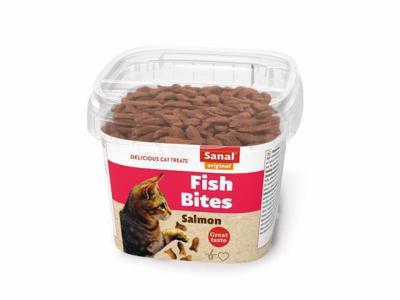 Sanal bites Fish Trio kattensnack, 75g