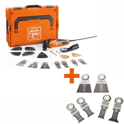 Fein Multimaster MM 500 Plus Top 72296770000 Multifunctioneel gereedschap Incl. koffer 32-delig 350 W