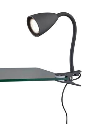Trio Tafellamp Wanda met klem zwart 202620132
