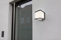 Zonne energie solar kubus lamp &apos;Doblo&apos; led lamp 11 cm - thumbnail