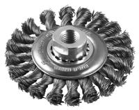 Bosch Accessoires Schijfborstel | Gevlochten Draad | Roestvrij | 100 mm - 2609256509 - thumbnail