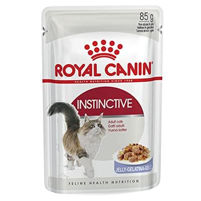 Royal Canin Instinctive in Jelly natvoer kattenvoer zakjes 12x85g