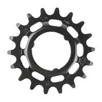 Shimano Kmc tandwiel wide 18t achter zwart - thumbnail
