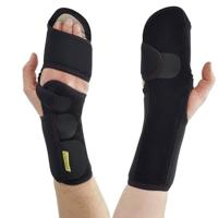 Basko Vission Multi Finger Splint - S - Rechts - Zwart - thumbnail
