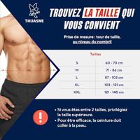 Thuasne Sport Rugbrace - S - Zwart - thumbnail