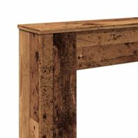 Haardombouw 100x20x100 cm bewerkt hout oud houtkleurig - thumbnail