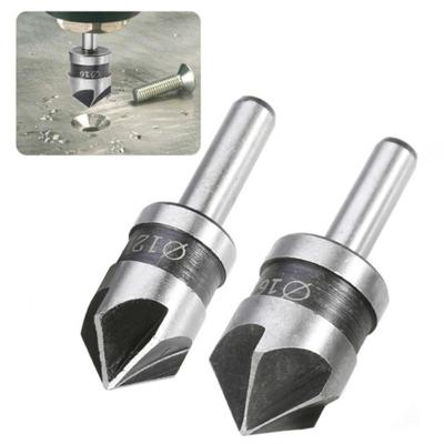 2 in 1 ronde handvat 5 Blade Afschuining houtbewerking verzonken boor kegel boor