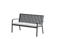 Bruno Parkbank 150 cm Carbon Black Valley Sand Garden Impressions - Garden impressions - thumbnail