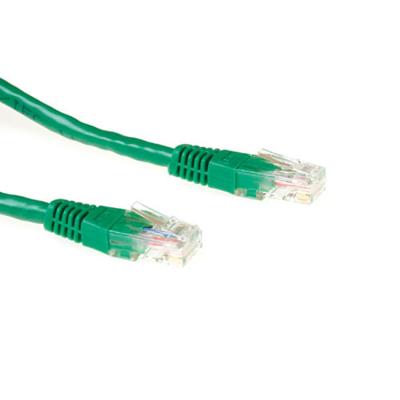 ACT IB3902 U/UTP CAT6A Patchkabel Groen - 2 meter