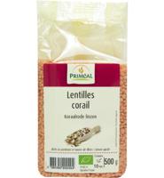 Primeal Linzen rood bio 500 Gram - thumbnail