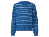 esmara Dames pullover (Blauw, S (36-38)) - thumbnail