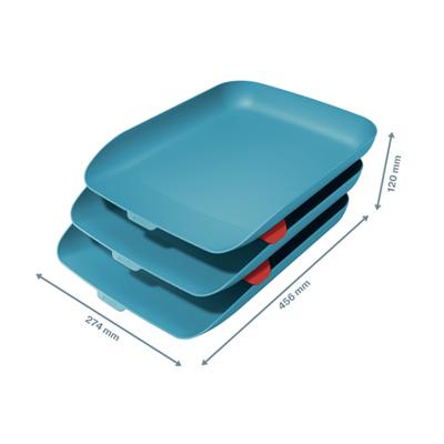 Leitz 53582061 brievenbakje Polystyreen (PS) Blauw